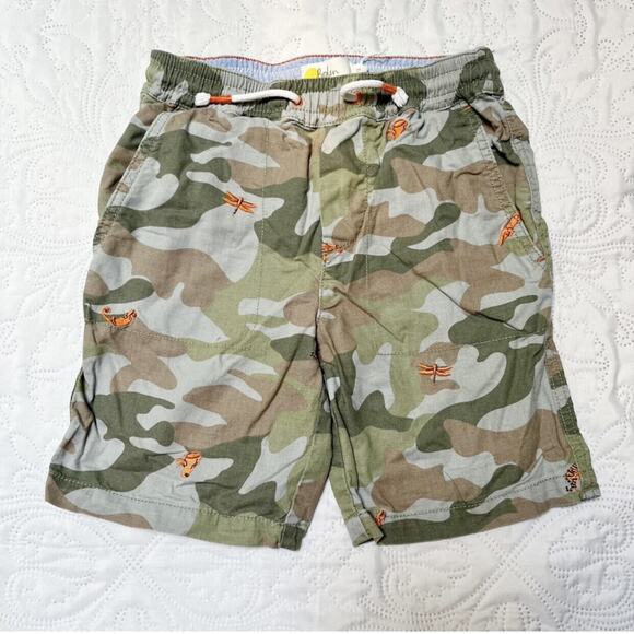 Mini Boden Camo Animal Shorts Size 7 - Picture 2 of 5